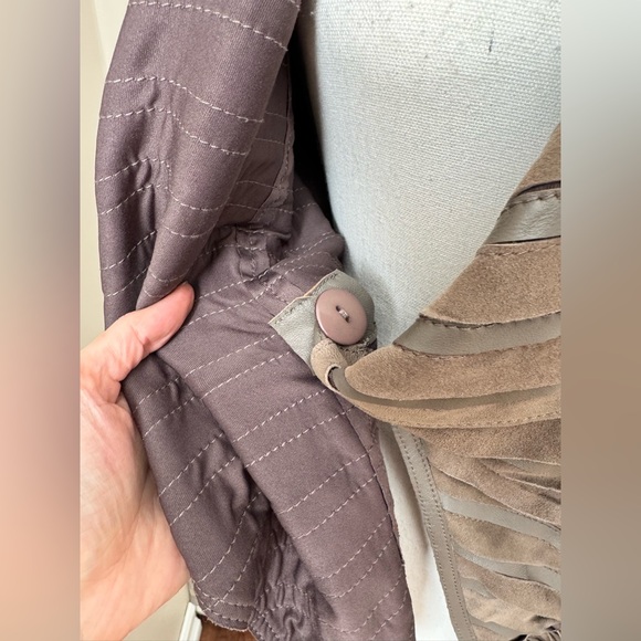 My Tribe Suede Leather Jacket Moto Asymmetrical size S - Picture 12 of 16